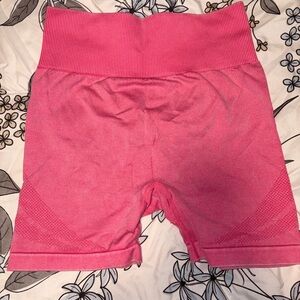 SHEIN Vibrant Pink Bike Shorts